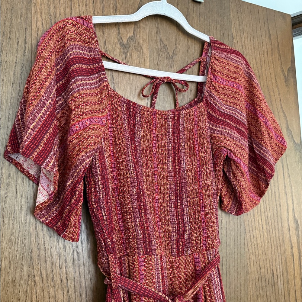 Piper & Scoot Short Sleeve Smocked Jumpsuit